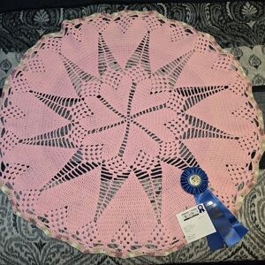 Crochet Doily Baby Blanket